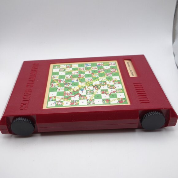 Magnetic Games 5-in-1 Travel Game with Checkers, Chess,  Pahrcheesi & Backgammon - Picture 3 of 14